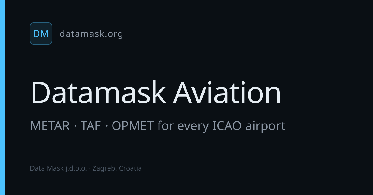 Datamask Aviation Weather